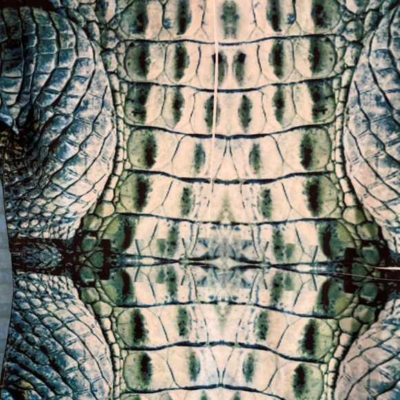 Citi Life Reptile Print Tee Shirt Top - Picture 6 of 6